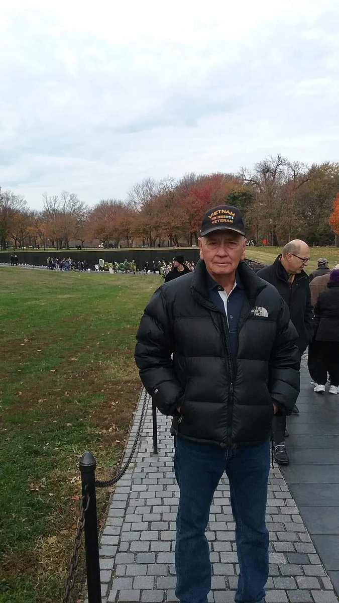 “I lost my best buddy in April 2023 to Agent Orange.  Over the years he tried to go to the Wall, but each time he failed.  He just couldn't make that last couple of hundred yards to the Wall.  I said to him one day, "maybe if you went with someone you served with, you might be