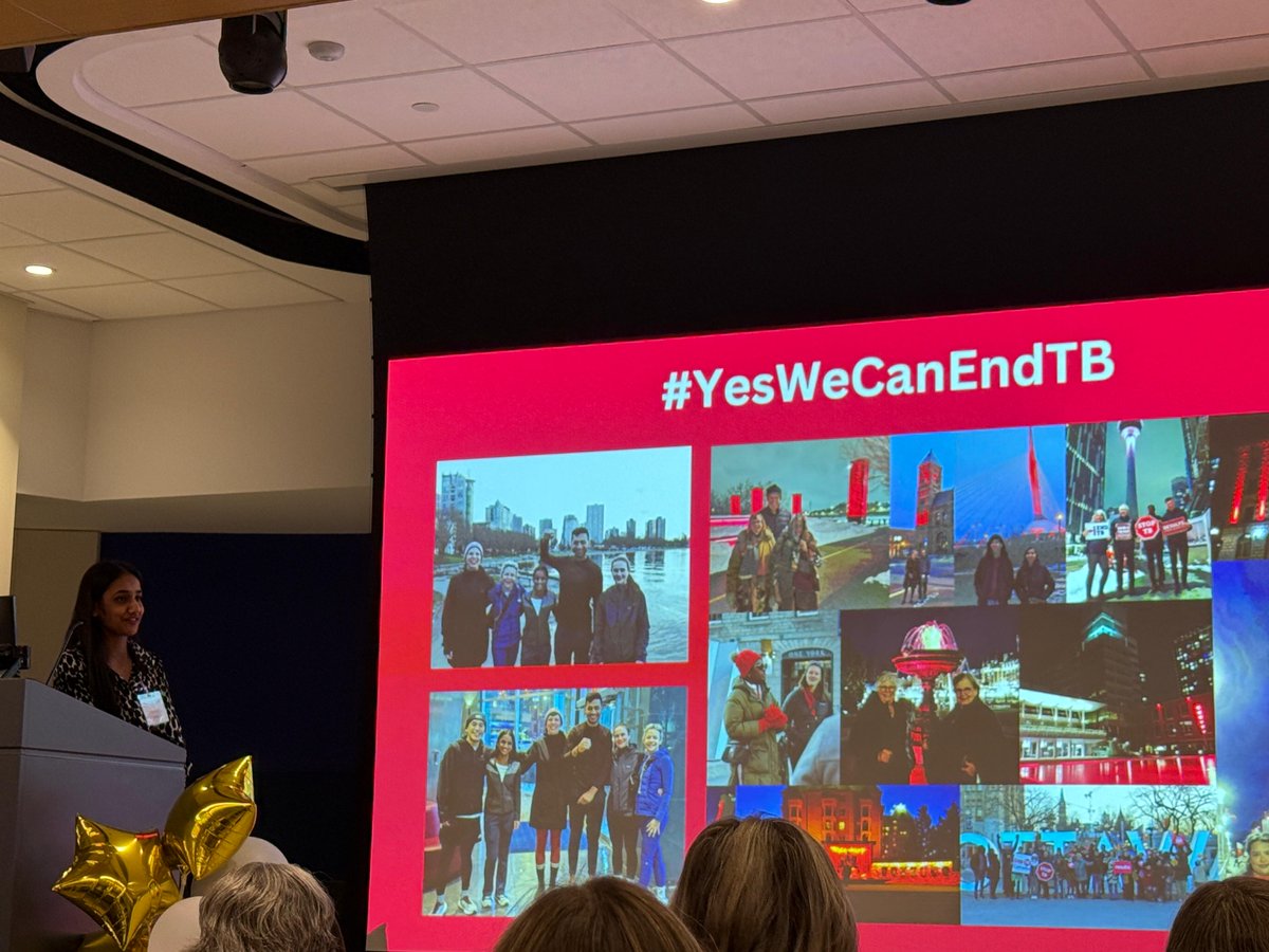 TBPeople Canada member <a href="/DipanpreetKaur/">Dipanpreet Kaur</a> joined <a href="/westparkhcc/">West Park Healthcare Centre</a> &amp; <a href="/TOPublicHealth/">Toronto Public Health</a> this morning to shared her story of overcoming TB as a child &amp; call for greater action to #EndTB. Thank you for all you do to increase awareness for TB, Dipanpreet! #WorldTBDay