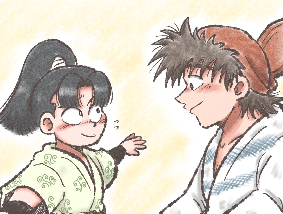 いつかプロットか何かで小袖のお話見たい…🙏原作の話ですが土井先生は