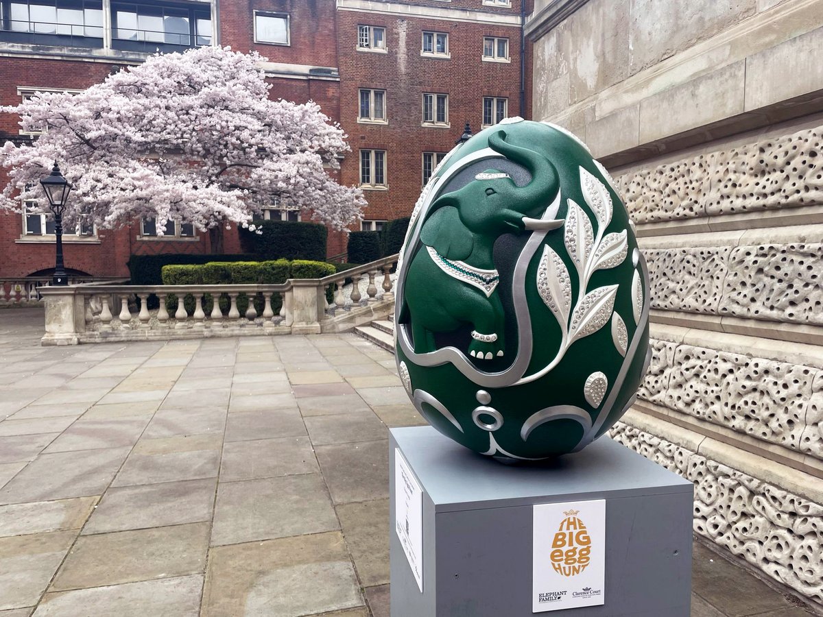 Royal Albert Hall (@royalalberthall) on Twitter photo Spotted at the Hall 🐘
The <a href="/elephantfamily/">Elephant Family</a> <a href="/ClarenceCourt/">Clarence Court</a> #BigEggHunt2025 starts today and we've got our very own egg right outside Door 12.
Tick off Caroline Scheufele's Chopard Insofu in The Big Egg Hunt app. Happy hunting! Spotted at the Hall 🐘
The <a href="/elephantfamily/">Elephant Family</a> <a href="/ClarenceCourt/">Clarence Court</a> #BigEggHunt2025 starts today and we've got our very own egg right outside Door 12.
Tick off Caroline Scheufele's Chopard Insofu in The Big Egg Hunt app. Happy hunting!