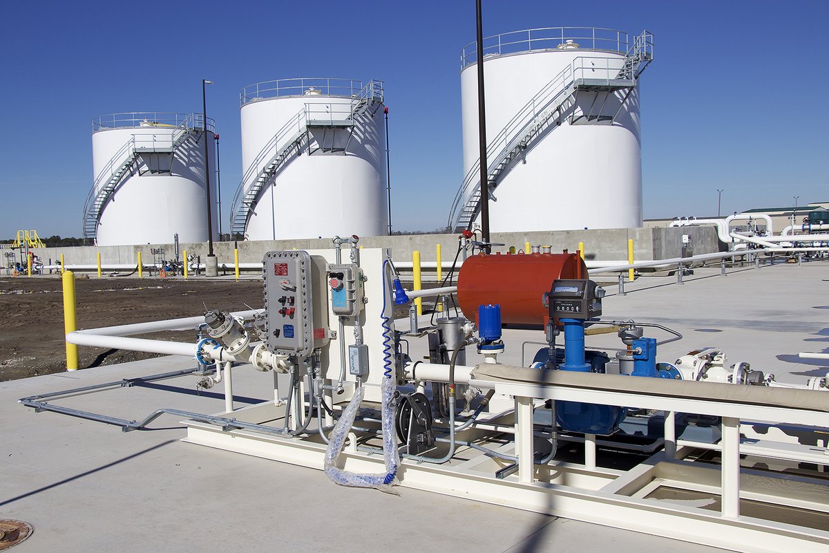 Big moves at NC Global TransPark! With tank work complete and final touches in progress, the new fuel farm is on track for early 2025 completion. More storage, more growth, more fuel for the future! ⛽