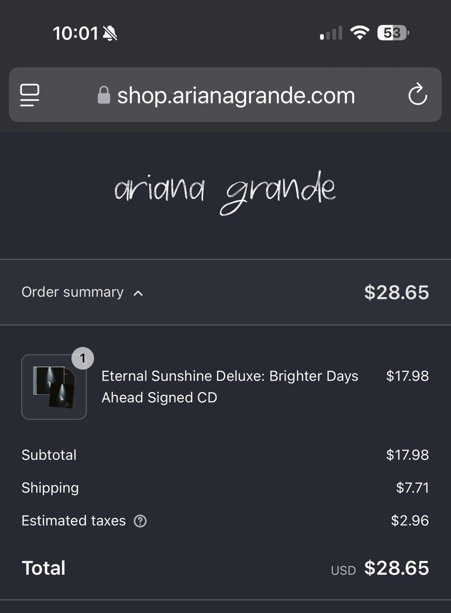 I FINALLY GOT THE OG ARIANA SIGNED DELUXE 😭