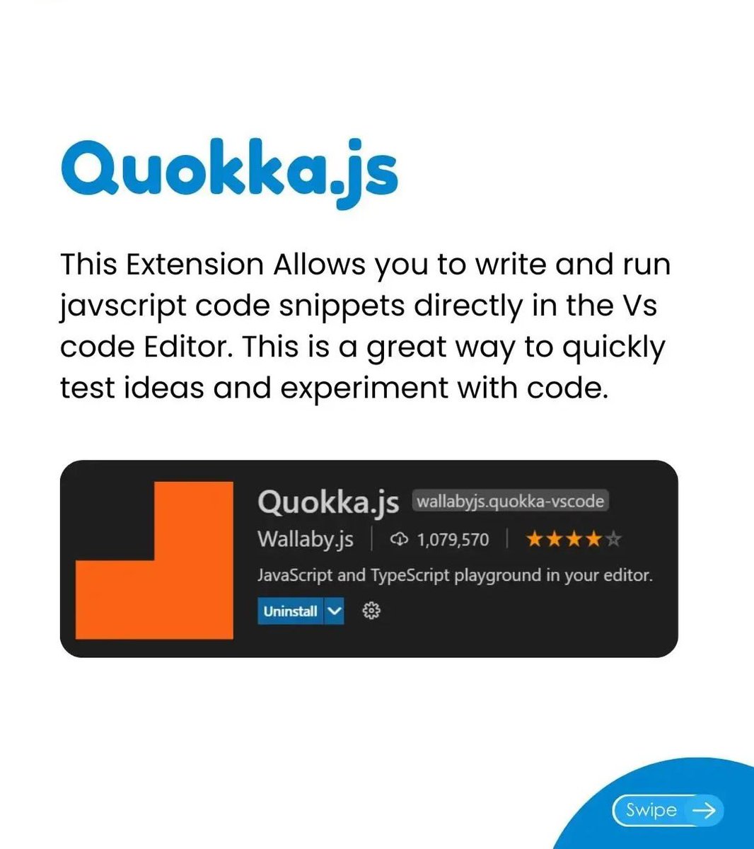 Bytant_group's tweet image. Boost your productivity with these essential VS Code Extensions.
Save time and code smarter.
#bytantinnovativegroup
#VSCodeExtensions #CodingTips