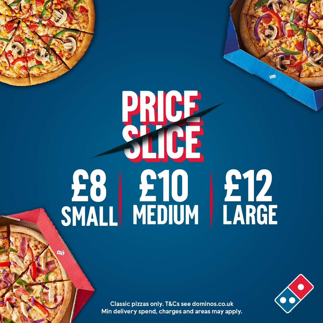 Isn't it time for a treat? 🍕
Get a Classic small pizza for £8, Medium for £10 or Large for £12 at your local store #ad