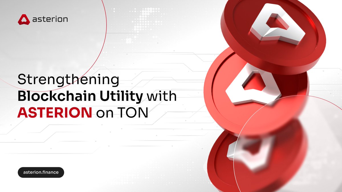 🔗 Strengthening Blockchain Utility with ASTERION on TON

ASTERION is redefining blockchain utility by bringing real-world assets into the TON ecosystem seamlessly, scalable, and built for the future.

🌍 Real-World Asset Integration
⚡ High-Speed &amp; Low-Cost Transactions
🔒