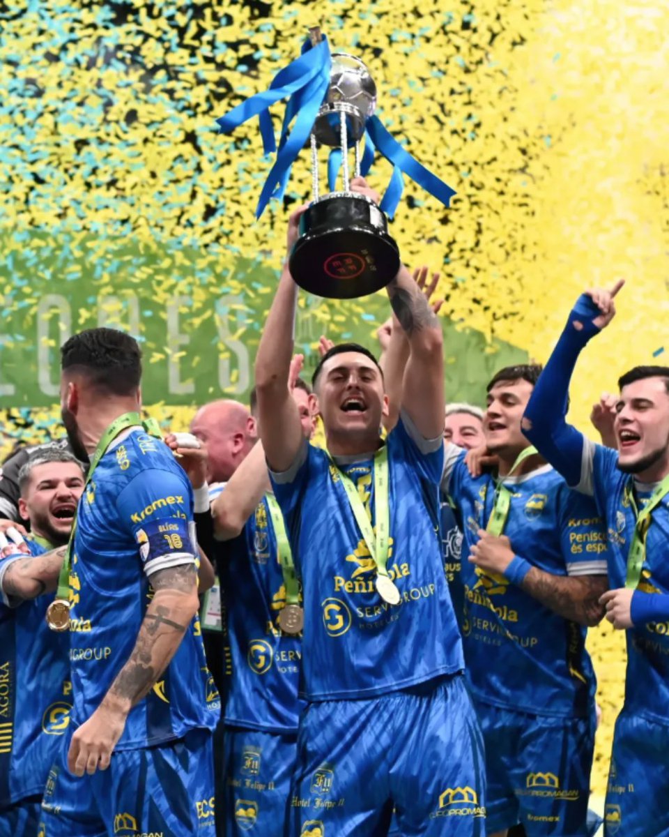 Servigroup Hotels (@servigroup) on Twitter photo ¡SOMOS CAMPEONES! 🏆🎉
El SERVIGROUP PEÑÍSCOLA ha hecho historia convirtiéndose en 🔴CAMPEÓN DE LA COPA DE ESPAÑA🔴 de fútbol sala del 2025 👏🇪🇸
¡Enhorabuena, equipazo! 🙌
📸 <a href="/peniscolafs/">Servigroup Peñíscola FS</a>
#servigroup #futbolsala #fútbolsala #sports #deporte #copadeespaña ¡SOMOS CAMPEONES! 🏆🎉
El SERVIGROUP PEÑÍSCOLA ha hecho historia convirtiéndose en 🔴CAMPEÓN DE LA COPA DE ESPAÑA🔴 de fútbol sala del 2025 👏🇪🇸
¡Enhorabuena, equipazo! 🙌
📸 <a href="/peniscolafs/">Servigroup Peñíscola FS</a>
#servigroup #futbolsala #fútbolsala #sports #deporte #copadeespaña