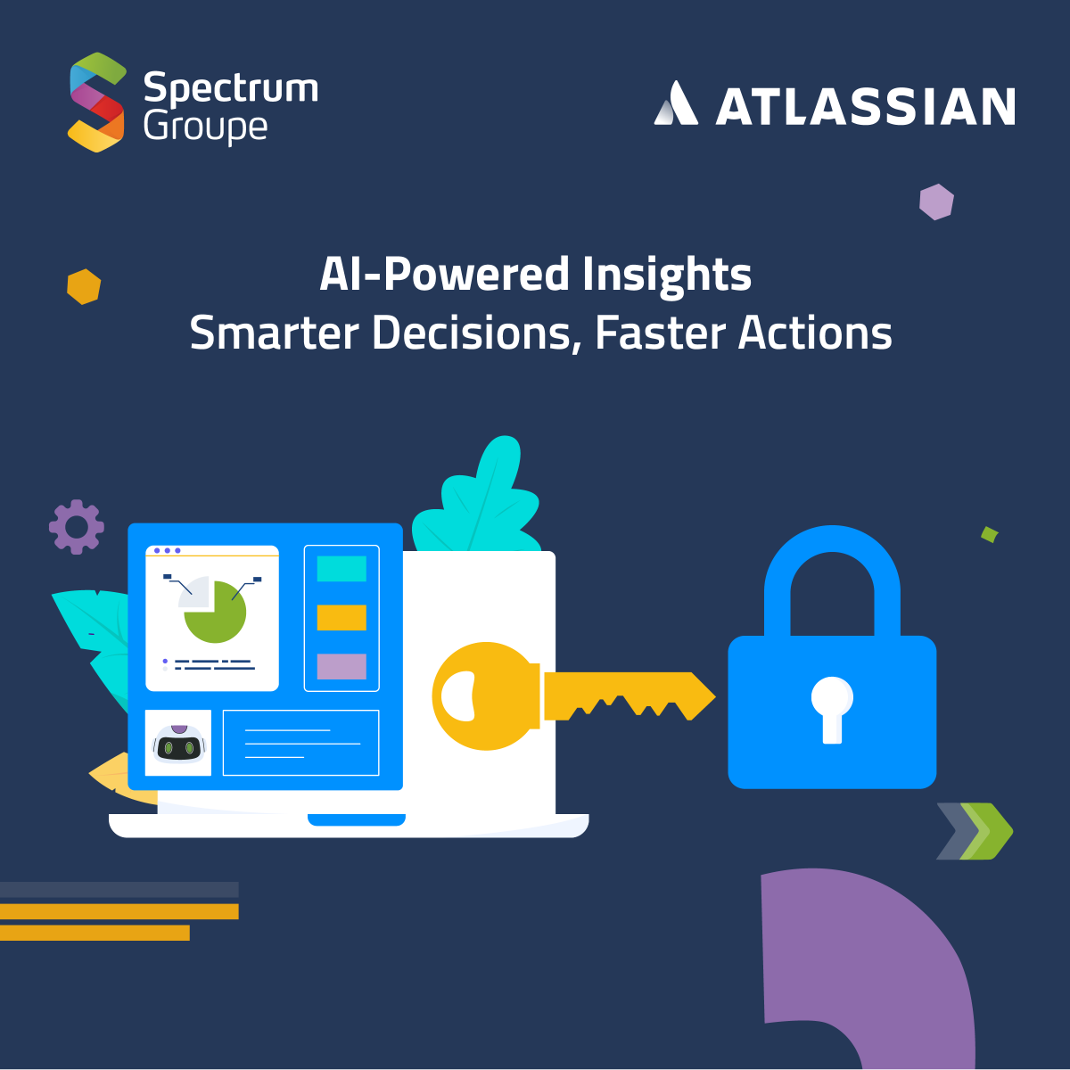 SpectrumMideast's tweet photo. AI-Powered Insights – Smarter Decisions, Faster Actions 📊
💡 AI isn’t replacing teams—it’s empowering them to do more with less. 
📞 Talk to an Atlassian Certified Expert and discover how AI can transform your workflow: https://t.co/I2fZhw4u0W 

#Atlassian  #SpectrumGroupe #Rovo https://t.co/uYShwsBTw8