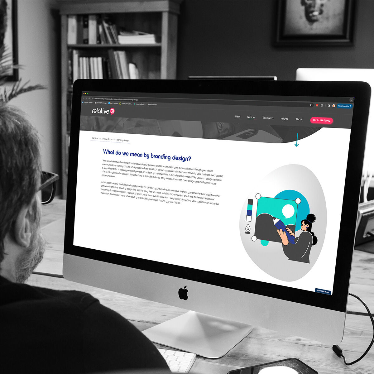 The new Relative website is now live! 🚀 
Our streamlined services include Branding &amp; Graphic Design, Website Design &amp; Development, and SEO &amp; Content Marketing.
Take a look around the site to find case studies, our specialist sectors, and more. 🎯

relativemarketing.co.uk/blog/refresh-r…