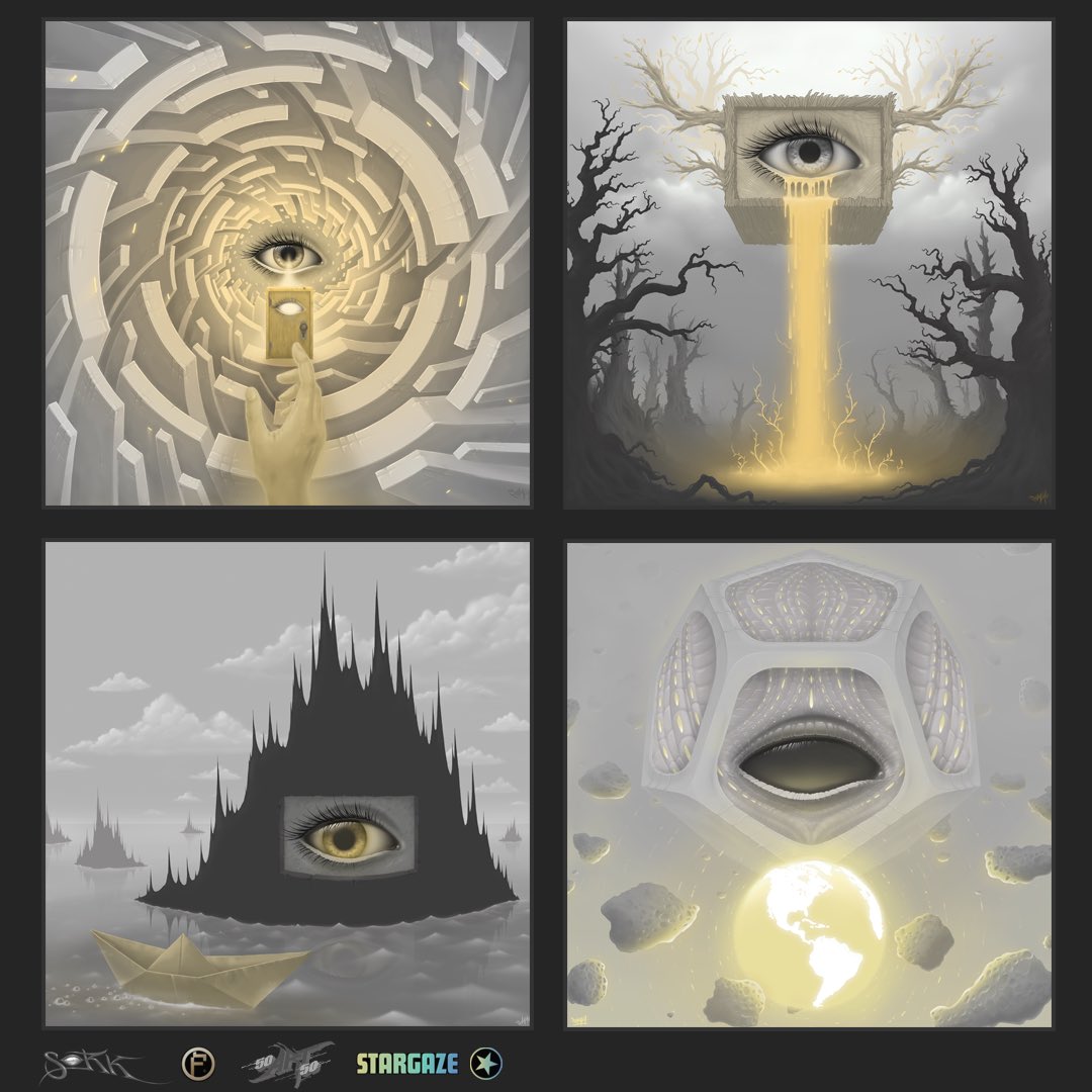some of the goldens variations of our collection! 

Mint is Live :
stargaze.zone/l/stars1mc42nl…