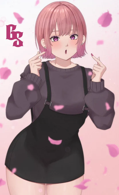 #イラスト #桃井秋奈 #カラーヒューマンズ「桜」桜の季節が来る 