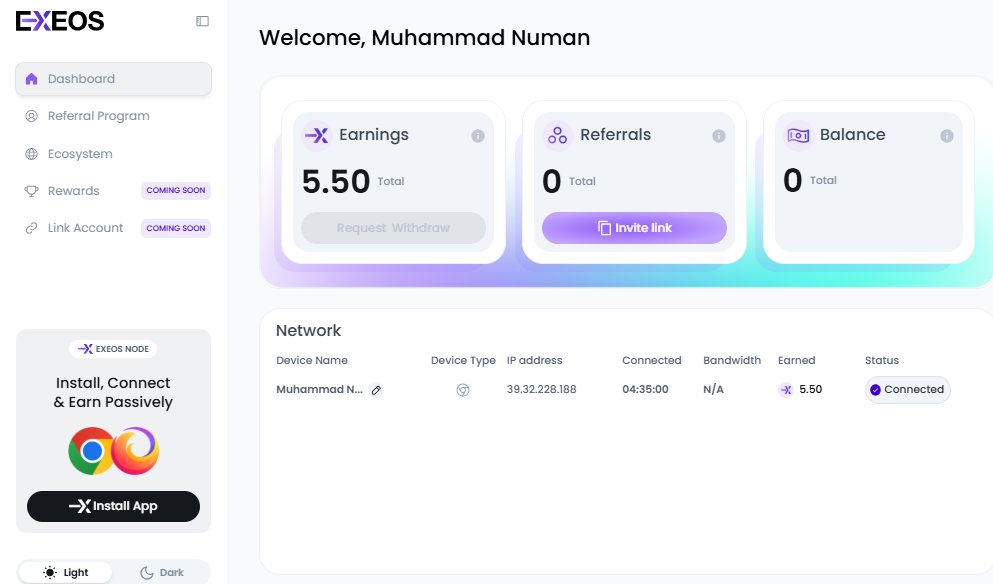 DreamNetTe48372's tweet image. app.exeos.network/?referralCode=…
#exeos #exeosnetwork #LearnAboutTeneo