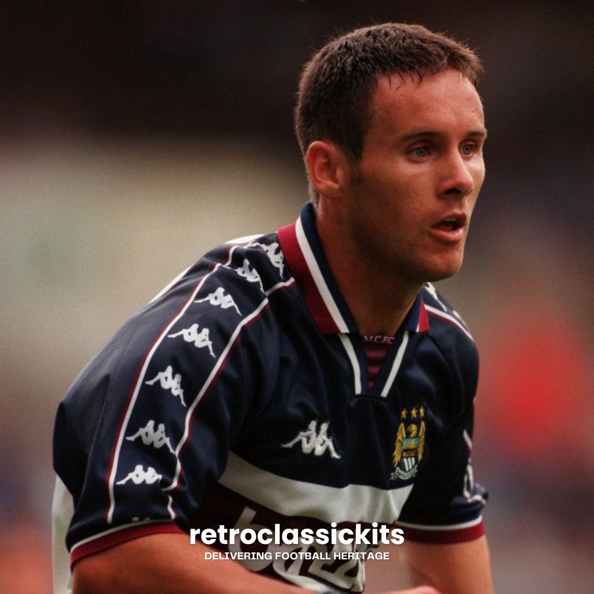 KitLegacy's tweet image. 1997-98 Manchester City Away Kit 🔙

Worn by the likes of Shaun Goater, Georgi Kinkladze, Nicky Weaver during the 97/98 Season.

FREE Worldwide Shipping 📦
FREE Custom Name &amp;amp; Number Print 🖨

Limited Stock! GET YOURS NOW! Link in Bio 🚨🔥

#mancity #manchestercity #football