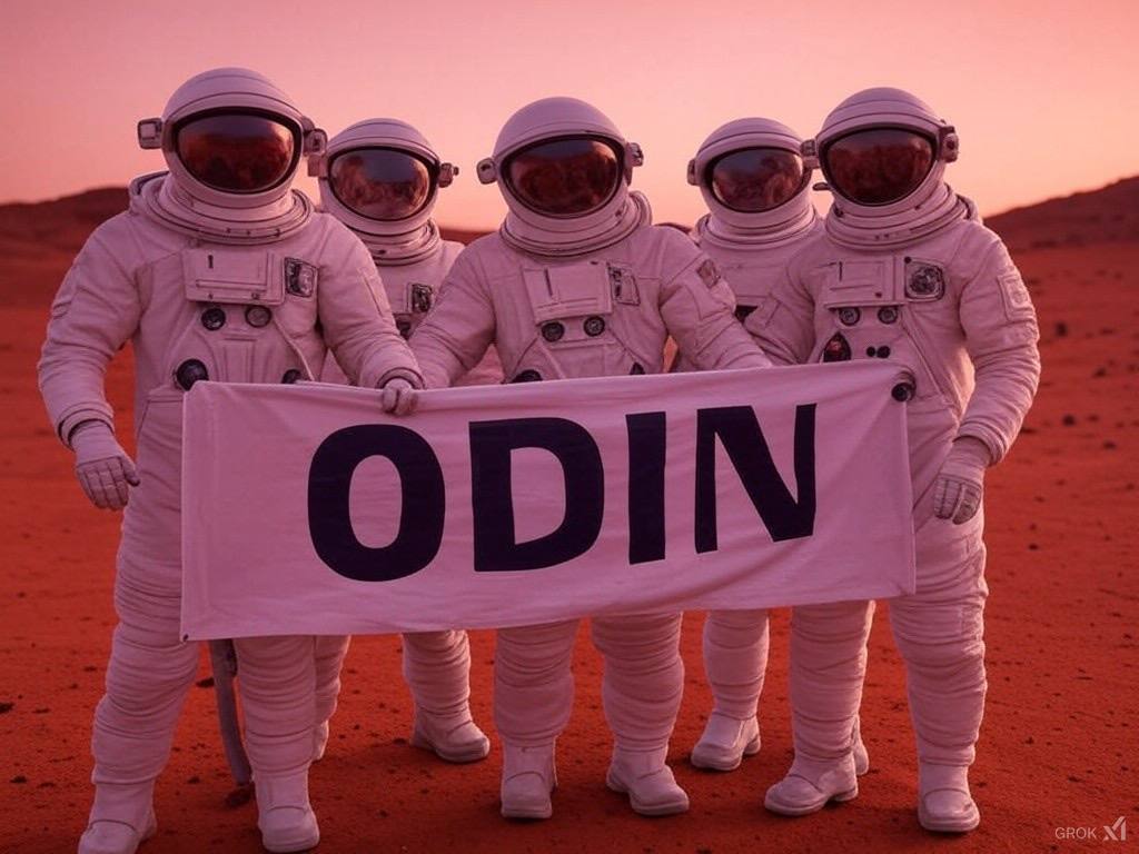<a href="/GodTheBtc/">ODIN | The God of Bitcoin</a> Good morning odinson warriors 
#odin