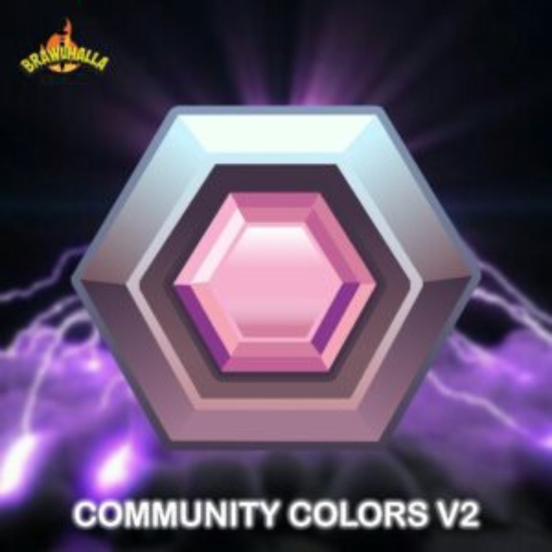 Brawlcodeshub's tweet image. Unlock the Community Colors V2 and stand out in battle!
#brawlhalla
#brawlhallacode
#brawlhallacodes
#brawlhallacodeshub
#brawlhallagame
#brawlhallagamingcodes
#brawlhallaemotes
#brawlhallaskins
#brawlhallaweapons
#brawlhallaswords
#brawlhallanewlegend
#brawlhallacombos