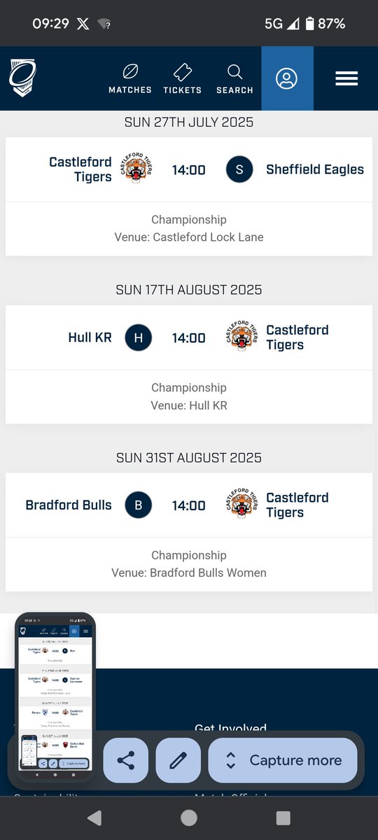So these are the Women's <a href="/CTRLFC/">Castleford Tigers</a> futures for this season. Why haven't these been put on the website along with head shots etc....why is this being played at Lock Lane when we have our own pitch ...again, I thought the teams were as one as your say.  Cmon cas!This isnt good enough