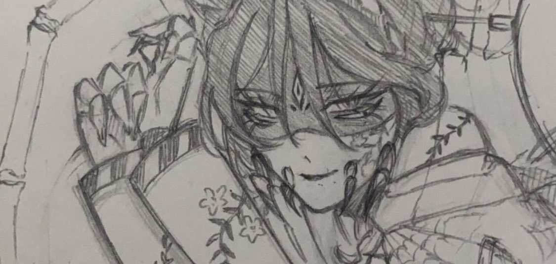 rurumiryuuu's tweet image. A random oc i drew in class, SD-A (Arachnid). i won’t be making her official but i want yalls opinion on her first #murderdronesoc #MurderDrones #mdtwt