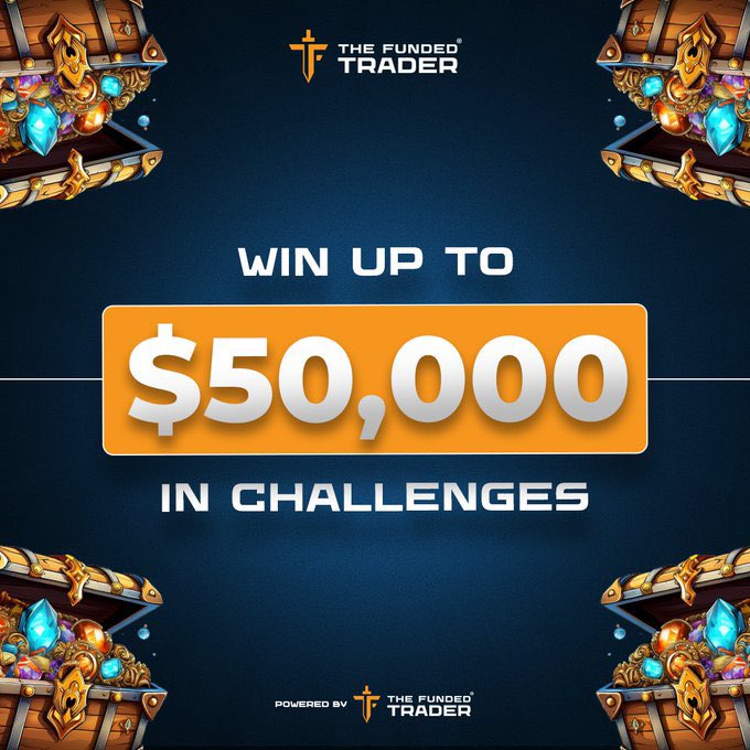 Bumojja_Benjie's tweet image. 🎉GIVEAWAY ALERT!🎉
We're giving away up to $50,000 in challenges!
10x $5k in challenges 🚀
To enter:
Drop a 👑
Bonus ➕
1️⃣Follow @thefundedtrader,
@propfirmjournal, @voyage_markets, and @tft_futures 
2️⃣Like and retweet this post Winners announced on March 29th!🎁