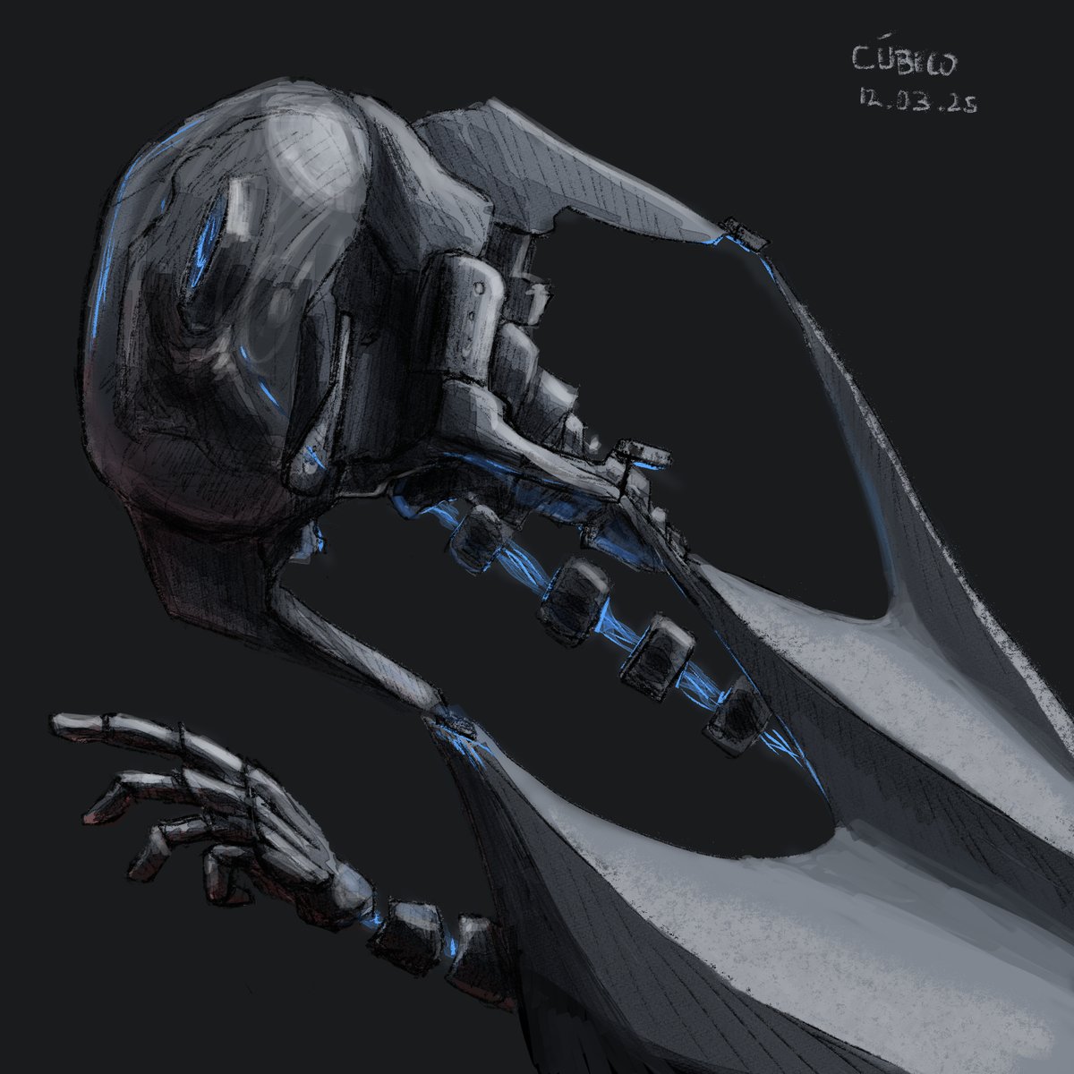 Sangavilanes's tweet photo. Más ilustraciones de robots para el marchofrobots ^^ https://t.co/vQ7bUcqBlm
