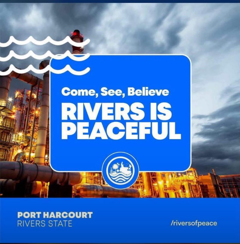 PHFinest's tweet image. Rivers Influencers and social users should promote the beauty &amp;amp; Peace of Rivers State.The sudden attention from media given to the political crisis can be an opportunity to Promote the blessing in or diversity,there is an intentional attempt to paint the state Red.
#RiversofPeace