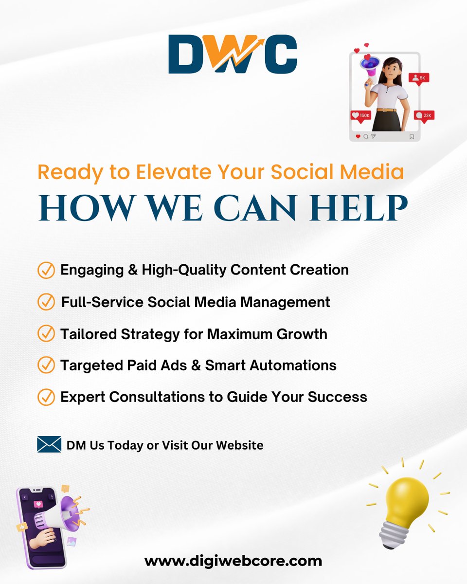 digiwebcore's tweet image. Stop Guessing! Get a Winning Social Media Strategy!
#digiwebcore #socialmediagrowth #socialmediamarketing #socialmediastrategy #digitalsuccess