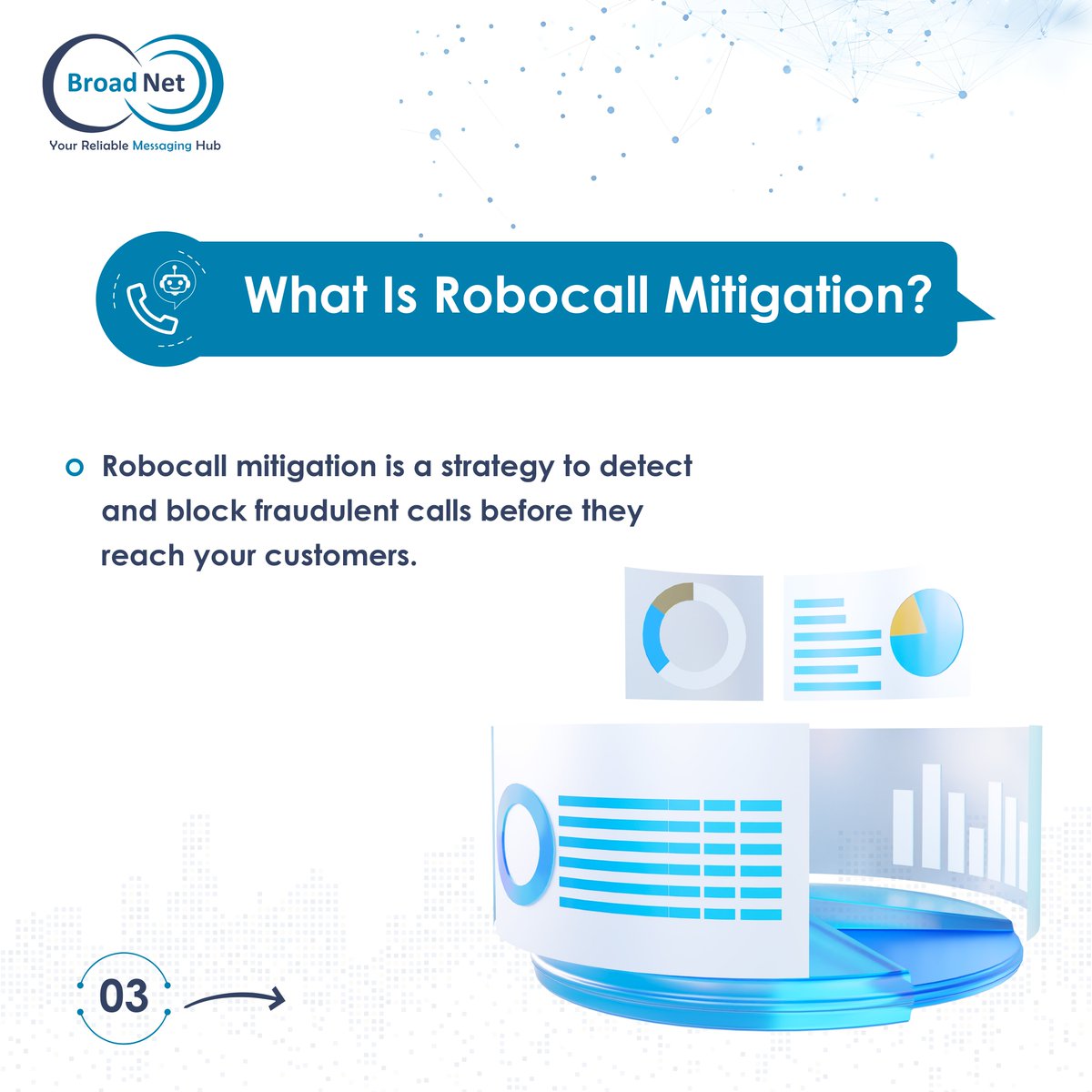 broad_net's tweet image. Robocalls are rising. Swipe through to uncover how Robocall Mitigation can be your frontline defense. Discover how we help you stay a step ahead, from real-time protection to AI-powered security.
Book your demo today: broadnet.me

 #RobocallMitigation #AIProtection