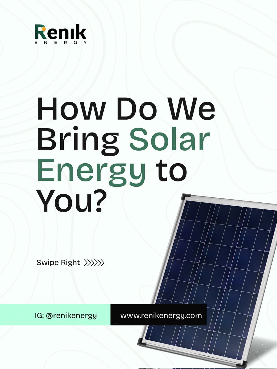RenikEnergy's tweet photo. Switching to solar is easy when you have the right team guiding you every step of the way!

Are you ready to enjoy reliable, cost-saving energy? Let’s bring solar power to YOU today! 🌍⚡ Send us a DM or click the link in our bio to get started! 📩🔗 https://t.co/djbDJlLtzb