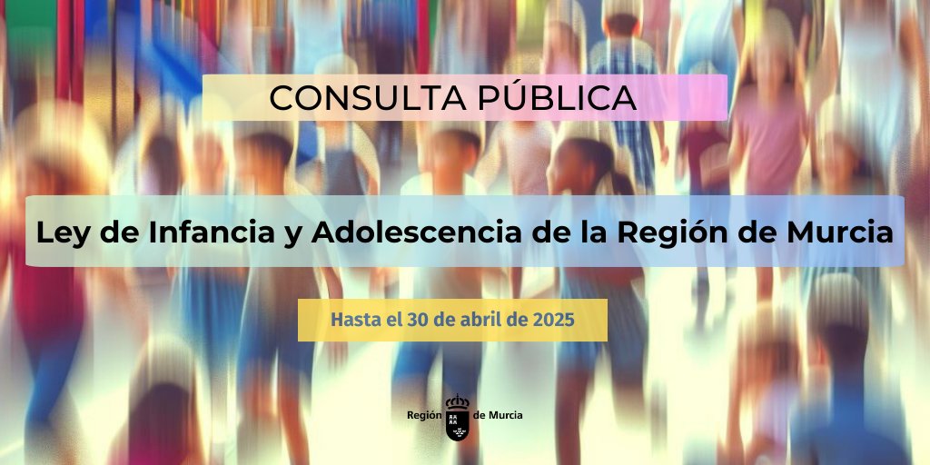 🙋‍♀️🙋🤔💭🗣️¡Participa en esta nueva consulta pública! Enlace a la consulta: consultas.carm.es/index.php/6863… | #participaciónciudadana