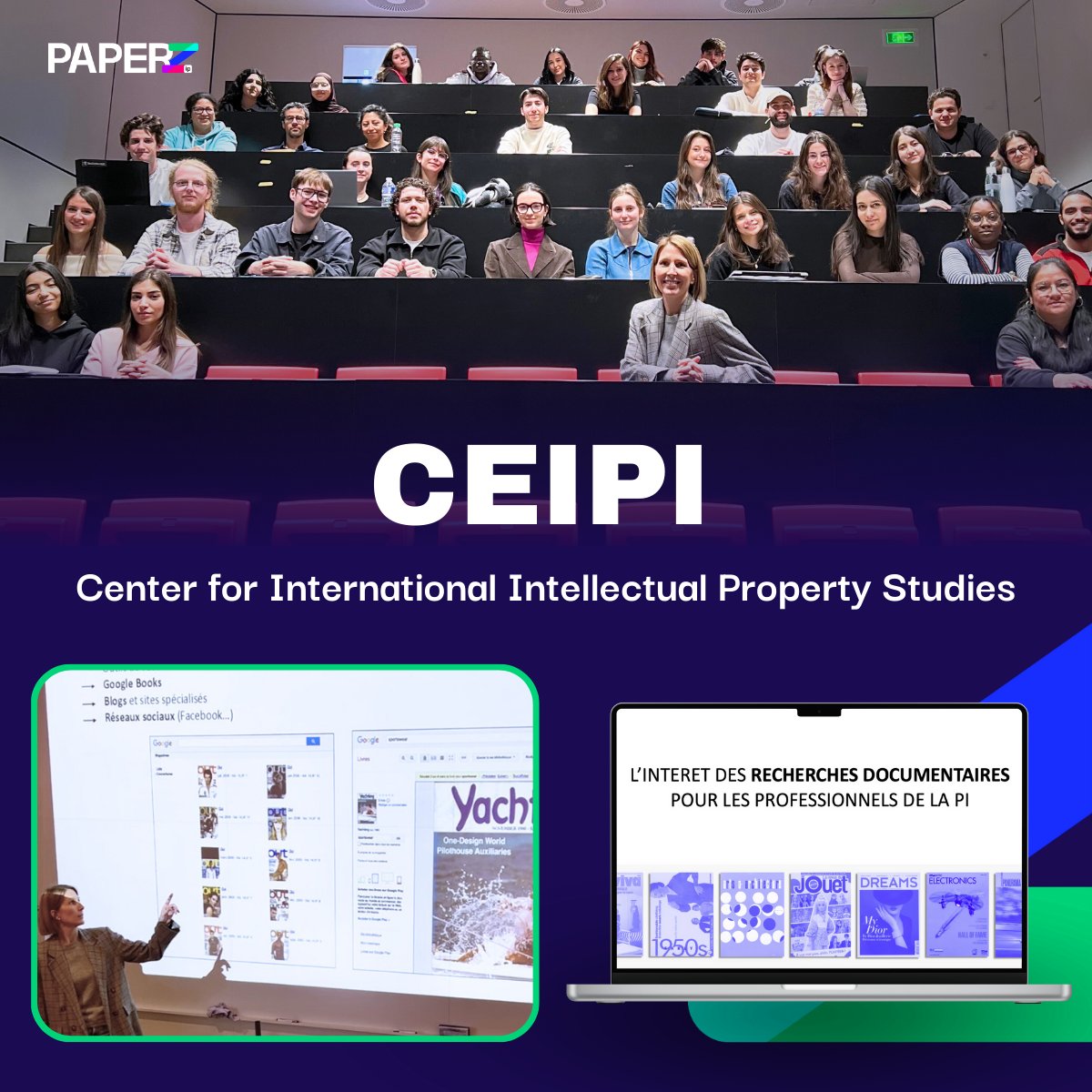 On Wednesday, March 19, our founder Camille spoke to CEIPI students as part of a course dedicated to “The Importance of Documentary Research for IP Professionals.”
#intellectualproperty @amceipi @ceipi <a href="/yannbasire/">Yann Basire</a> @knowledgetransfer