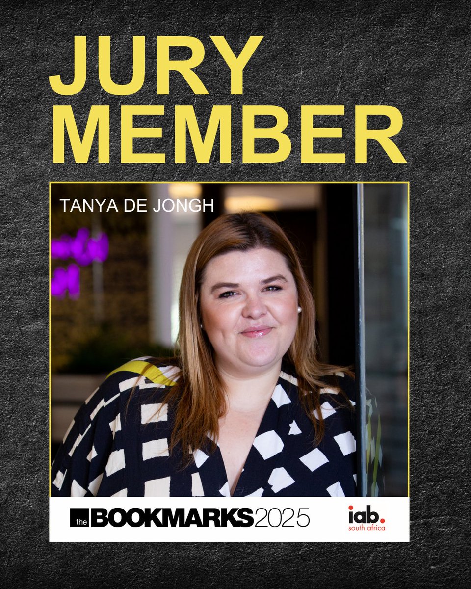 Creative excellence in action. 🏴🔥

Our ECD &amp; Head of Design, Tanya de Jongh, is back on the #Bookmarks2025 jury! A true leader in digital marketing craft.

Congrats, Tanya! Let’s celebrate the best in the industry. 👏 

#BMA2025 #DigitalExcellence #RAPTCreative