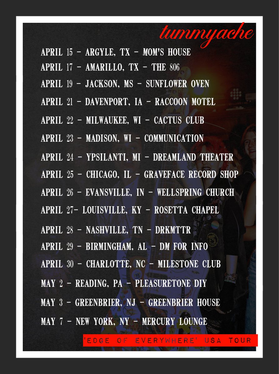 I never post on here because f**k elon 
but come see us on tour 
fight fascism 
&lt;3