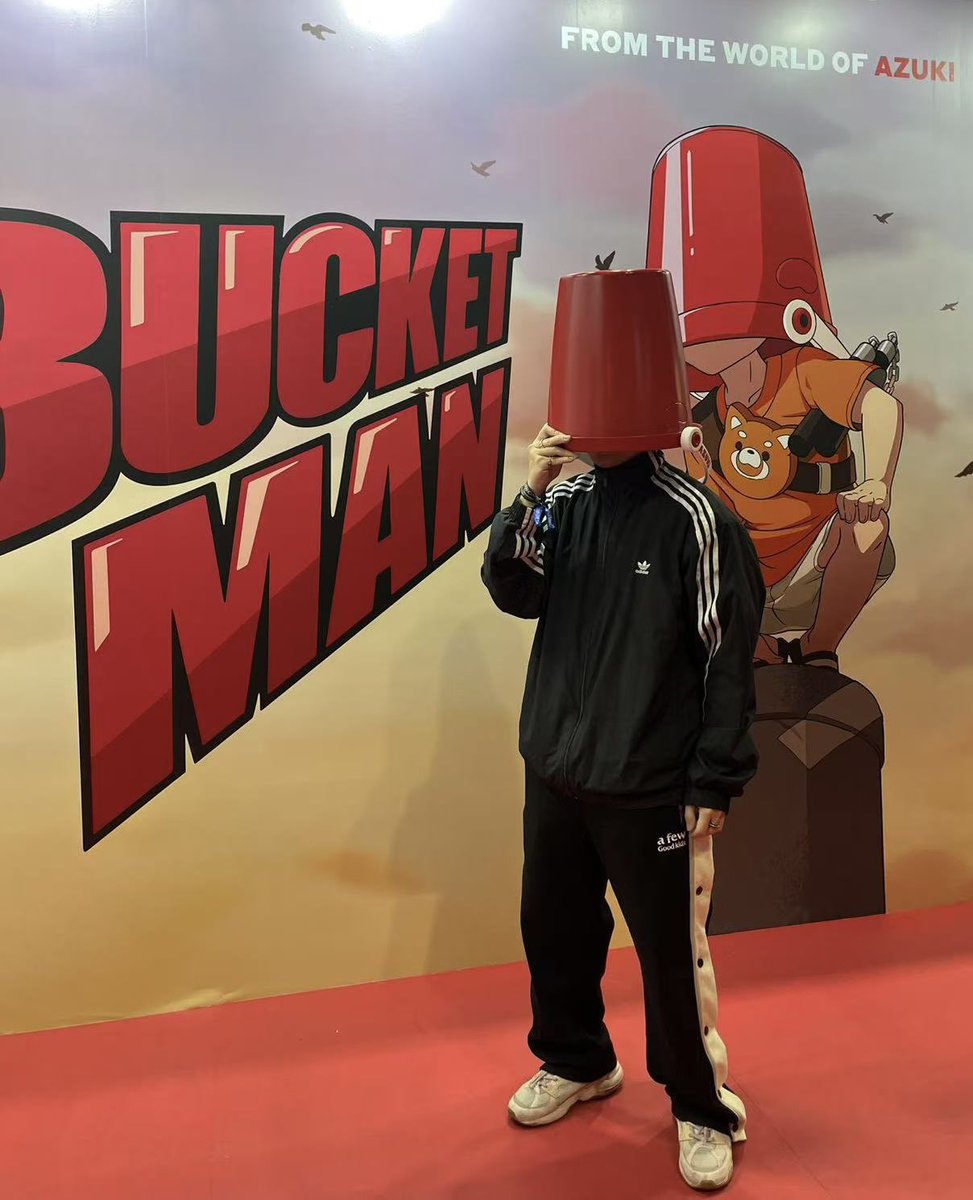 Goldy :› (@g01dy49) on Twitter photo Supported <a href="/BUCKETMAN_PR/">BUCKET MAN</a> and attended <a href="/stephenfungfdl/">STEPHEN FUNG FDL</a> ‘s panel for more insights. It's great to see how the community is collectively growing the IP from <a href="/Azuki/">Azuki</a>
Alpha: The Bucket Man figure with <a href="/ualleahcim/">Michael Lau 劉建文</a> is just the first step for the character. Essentially, the story is about Supported <a href="/BUCKETMAN_PR/">BUCKET MAN</a> and attended <a href="/stephenfungfdl/">STEPHEN FUNG FDL</a> ‘s panel for more insights. It's great to see how the community is collectively growing the IP from <a href="/Azuki/">Azuki</a>
Alpha: The Bucket Man figure with <a href="/ualleahcim/">Michael Lau 劉建文</a> is just the first step for the character. Essentially, the story is about