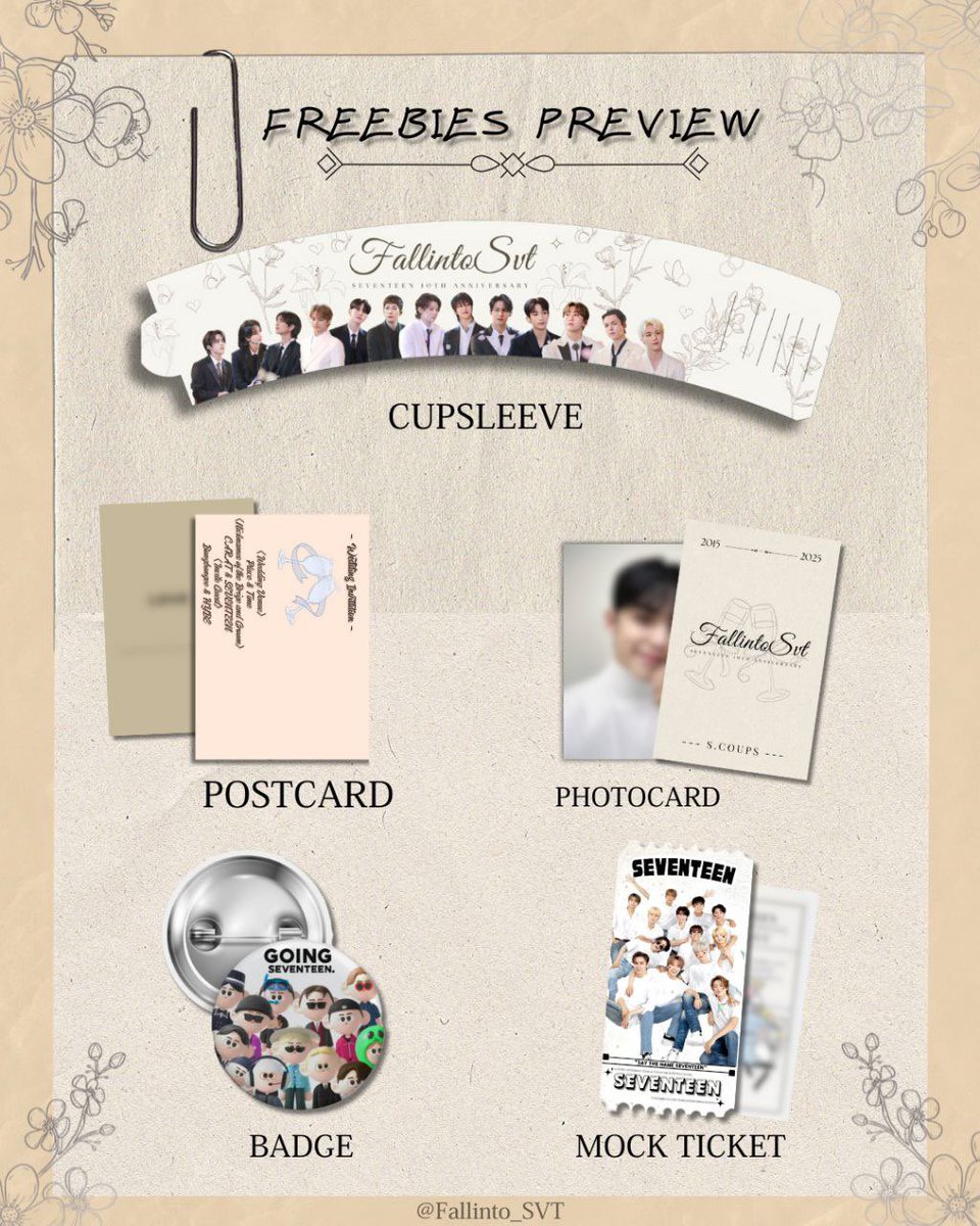 Fallinto_SVT's tweet image. 𝑭𝒓𝒆𝒆𝒃𝒊𝒆𝒔 𝒑𝒓𝒆𝒗𝒊𝒆𝒘 𝒊𝒔 𝒐𝒖𝒕 𝒏𝒐𝒘 ....❀♡︎

𝐊𝐢𝐧𝐝𝐥𝐲 𝐫𝐞𝐦𝐢𝐧𝐝 𝐩𝐥𝐞𝐚𝐬𝐞 𝐫𝐞𝐚𝐝  𝐓&amp;amp;𝐂 𝐛𝐞𝐟𝐨𝐫𝐞 𝐚𝐭𝐭𝐞𝐧𝐝 𝐨𝐮𝐫 𝐞𝐯𝐞𝐧𝐭‼️

𝑺𝒕𝒂𝒚 𝒕𝒖𝒏𝒆𝒅 𝒇𝒐𝒓 𝒐𝒖𝒓 𝒅𝒐𝒏𝒂𝒕𝒊𝒐𝒏 𝒌𝒊𝒕 𝒑𝒓𝒆𝒗𝒊𝒆𝒘 🎶