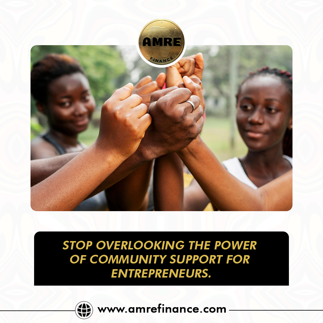Stop overlooking the power of community support for entrepreneurs.

By fostering collaboration and sharing resources, we can drive impactful change together. AMRE Finance connects you with vetted campaigns in Africa, empowering backers and creators alike.

Register on the
