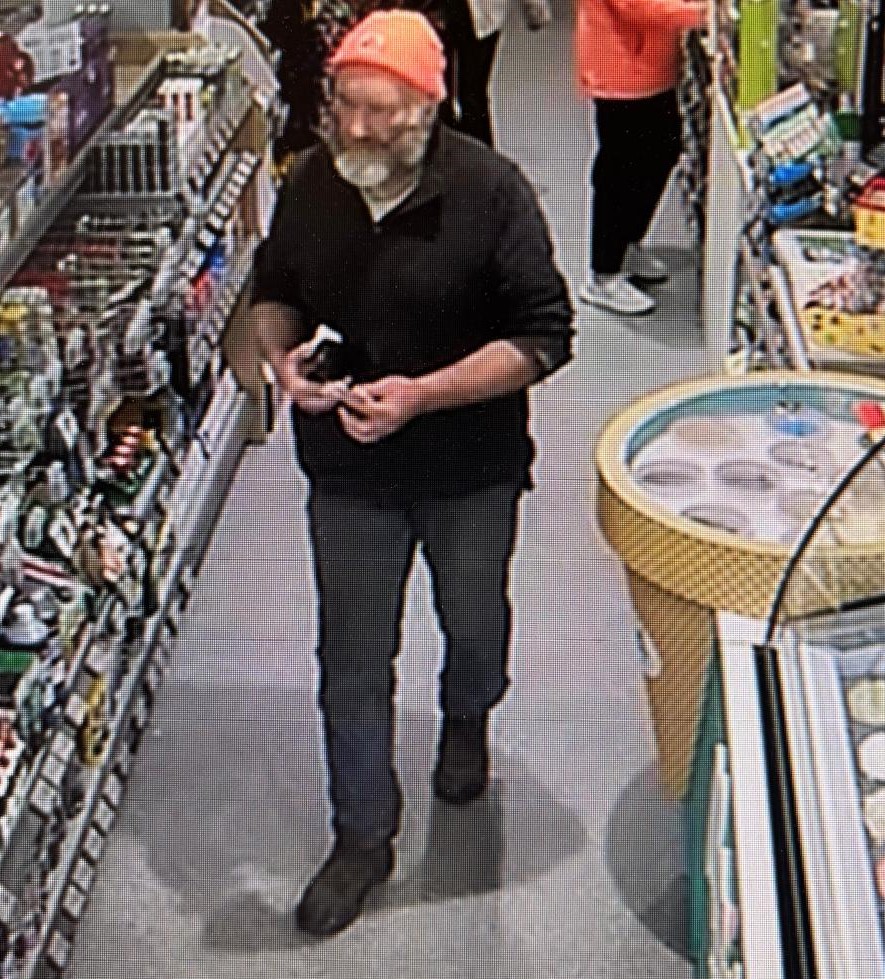 Gardaí release CCTV still of missing Kenmare man Mike Gaine taken just before 10am last Wednesday after he purchased phone credit. Appealing for anyone with any CCTV or dashcam footage taken Thursday or Friday to make it available in the search for Mike.