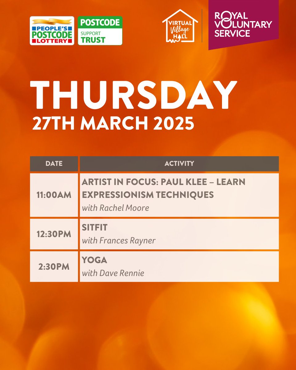 Virtual Village Hall by Royal Voluntary Service tweet media