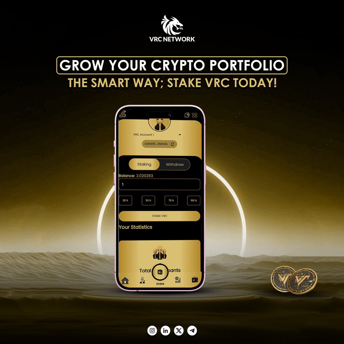 VRC Network tweet media