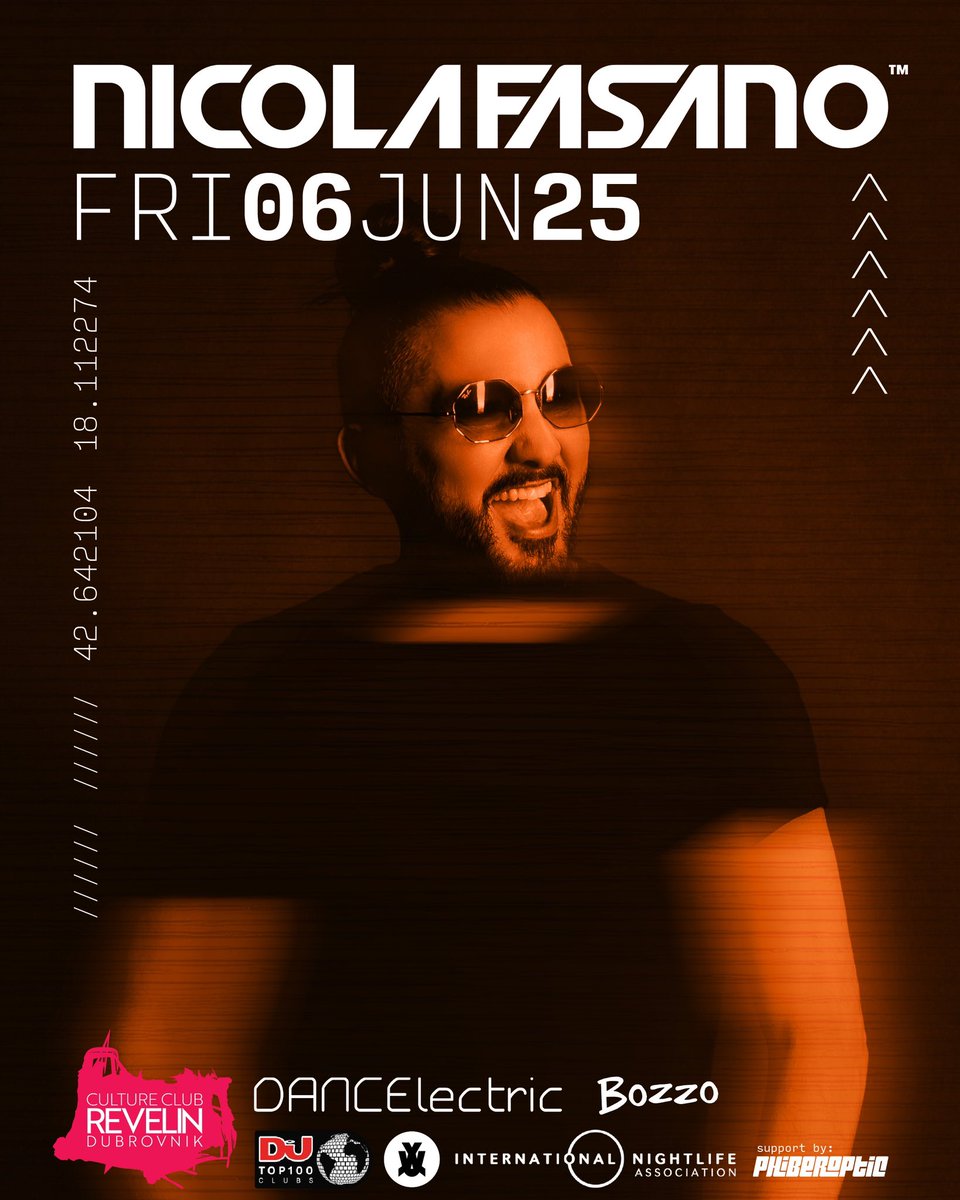 Culture Club Revelin (@clubrevelin) on Twitter photo The legend himself, <a href="/NicolaFasano/">Nicola Fasano</a> , is coming to Culture Club Revelin🎧🔥 Get ready for a night where world-class beats meet an atmosphere like no other 🙌🏻
PRESALE tickets are available for purchase on our website 💫✨ clubrevelin.com/en/events/even… The legend himself, <a href="/NicolaFasano/">Nicola Fasano</a> , is coming to Culture Club Revelin🎧🔥 Get ready for a night where world-class beats meet an atmosphere like no other 🙌🏻
PRESALE tickets are available for purchase on our website 💫✨ clubrevelin.com/en/events/even…