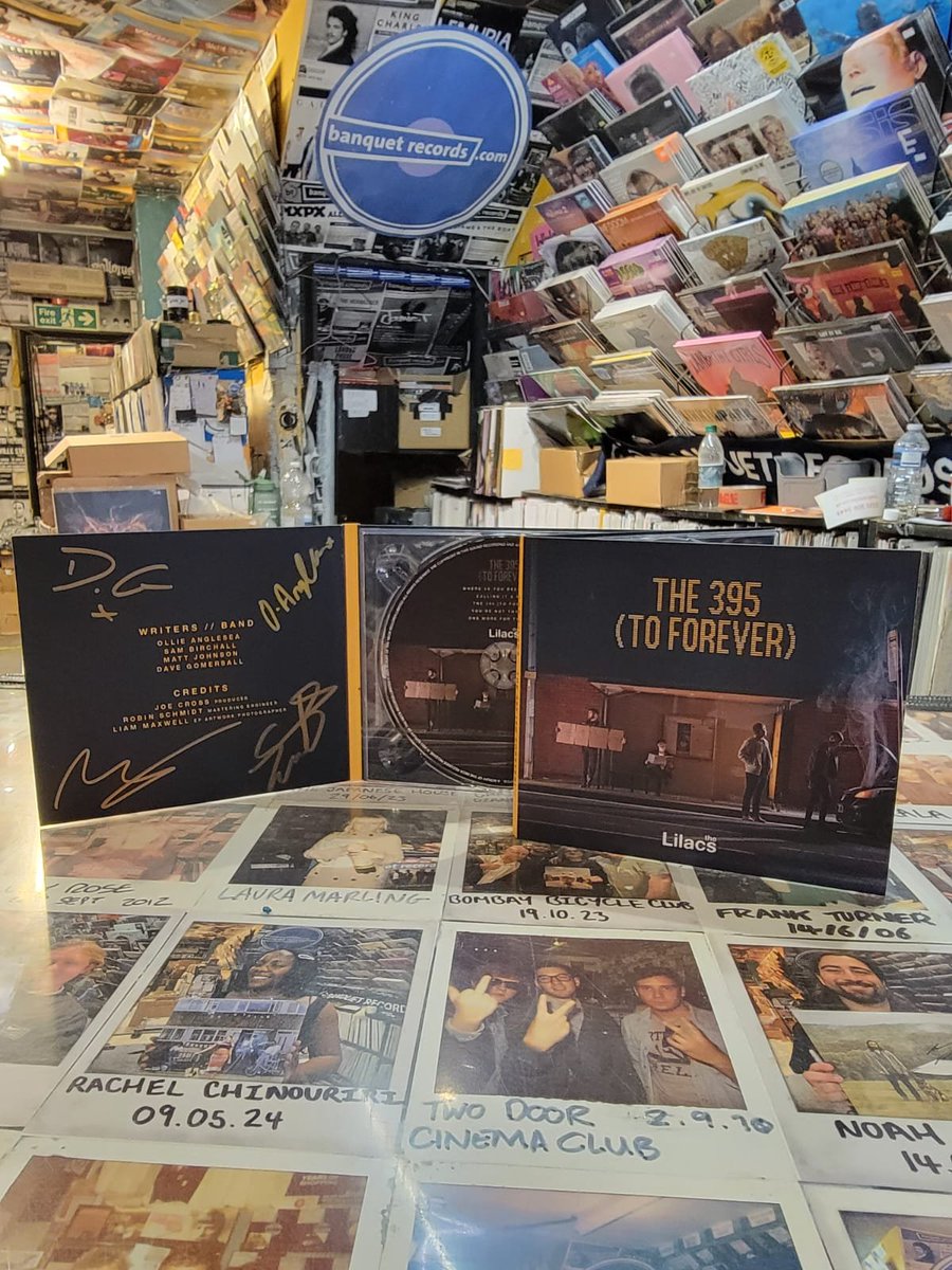 BanquetRecords's tweet image. ✍️ THE LILACS ✍️

signed copies of The 395 To Forever
banquetrecords.com/the-lilacs/the…