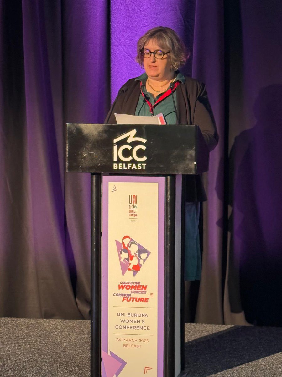 « Nous ne pouvons plus nous permettre d’attendre il est temps d’agir contre toutes les discriminations ! »
Intervention de Mireille HERRIBERRY à La tribune du congrès femme.
#fecfo <a href="/uni_equal/">UNI Equal Opportunities</a> <a href="/UNI_Europa/">UNI Europa</a>