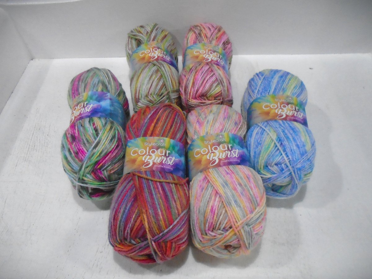 MaDHM3's tweet photo. New in stock: Stylecraft Colour Burst DK - £3.46 for 100g
#knitting #crochet #belper #derbyshire https://t.co/hi6qEO9ROn