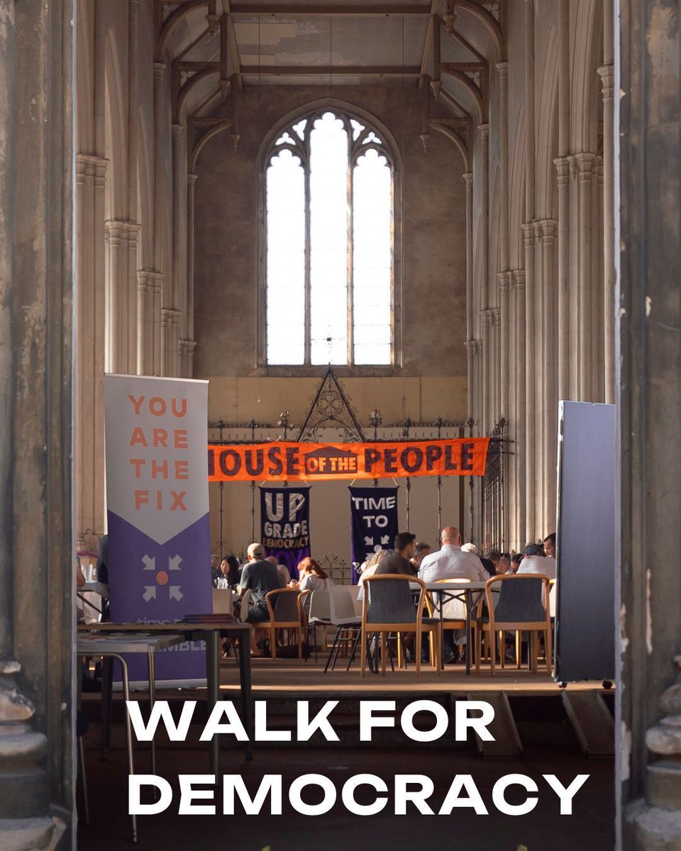 Last chance to RSVP for the Democratic Freedom Walk! You can join at any stop along the way. 

We’re going to learn from the Chartists, Levellers, Suffragettes, and Anti-Fascists how to fight for democracy. 

📅 Saturday 29th March

✔️ RSVP: eventbrite.com/e/walk-for-dem…