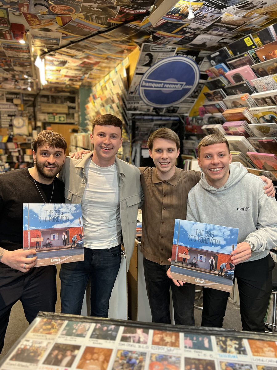 BanquetRecords's tweet image. ✍️ THE LILACS ✍️

signed copies of The 395 To Forever
banquetrecords.com/the-lilacs/the…