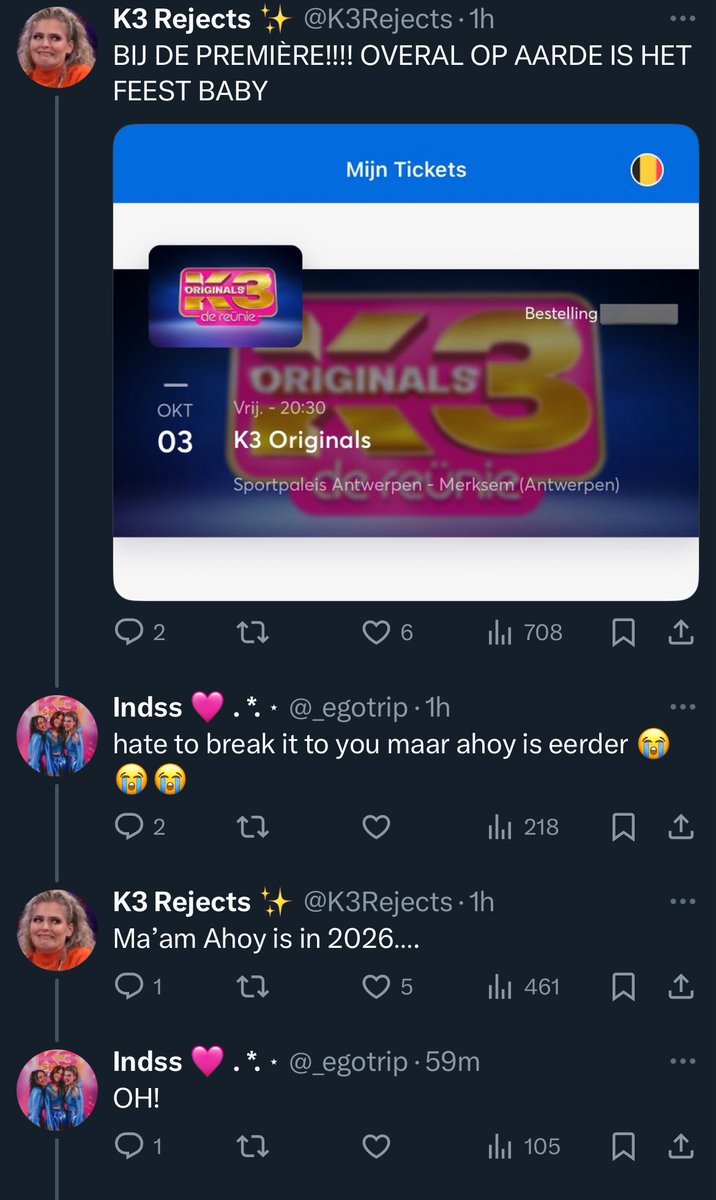 K3StruggleTweet's tweet image. Mannekes toch