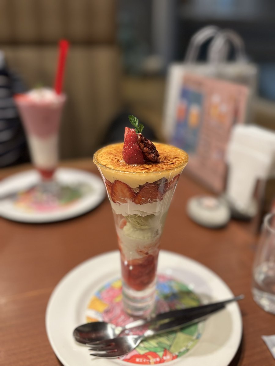 今年も。🍓🍨