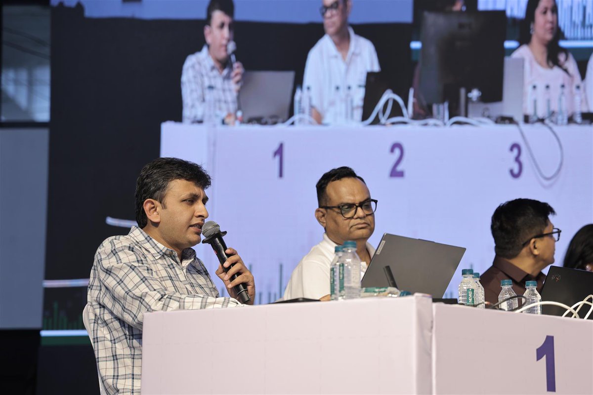 TradeFlow_Algo's tweet image. Honored to be part of a Live Trading Session in IOC 6.0 by @jainambroking 

Kudos to @parikhmilan20 sir &amp;amp; his entire team for organizing such a stellar event &amp;amp; creating a Guinness World Record👏

#Jainambroking #IOC6 #Livetrading #tradersmahakumbh #GWR #GuinnessWorldRecords