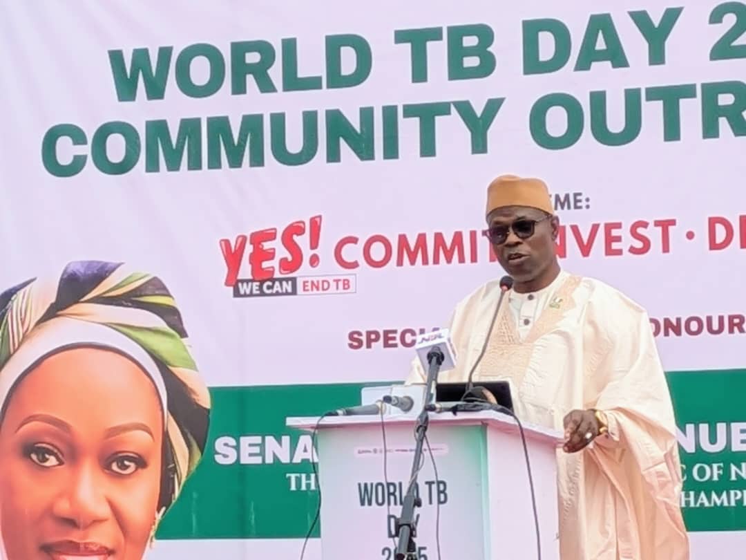 STOP TB NIGERIA (@stoptbnigeria) on Twitter photo Minister of State for Health, Federal Ministry of Health and Social Welfare.
Dr. Iziaq Adekunle Salako
Gives a special remark at the Sauka Community World TB Day outreach 2025.
#CommitInvestDeliver! #YesToEndTB
<a href="/StopTB/">Stop TB Partnership</a> <a href="/Fmohnigeria/">Federal Ministry of Health, NIGERIA</a> <a href="/NTBLCP1/">NTBLCP</a> Minister of State for Health, Federal Ministry of Health and Social Welfare.
Dr. Iziaq Adekunle Salako
Gives a special remark at the Sauka Community World TB Day outreach 2025.
#CommitInvestDeliver! #YesToEndTB
<a href="/StopTB/">Stop TB Partnership</a> <a href="/Fmohnigeria/">Federal Ministry of Health, NIGERIA</a> <a href="/NTBLCP1/">NTBLCP</a>