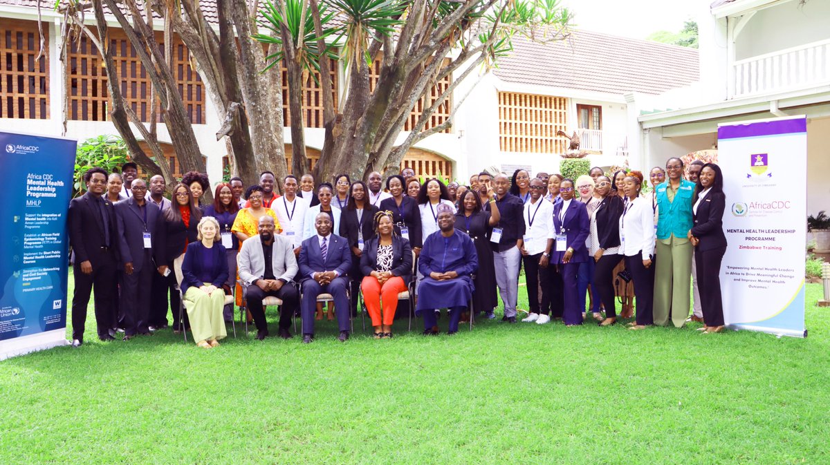 ππππ₯ππ‘ ππ’π¦ππ¬ (@healthtimeszim) on Twitter photo As the #MentalHealthLeadershipProgram roars to life in #Harare, the <a href="/AfricaCDC/">Africa CDC</a> and <a href="/MoHCCZim/">Ministry of HealthZW</a> have both called for the need for increased investment in mental health programs on the #African continent
#MHLP #MnetalHealth #NewPublicHealthOrder #AfricaCDCMentalHealth #NeweDeal As the #MentalHealthLeadershipProgram roars to life in #Harare, the <a href="/AfricaCDC/">Africa CDC</a> and <a href="/MoHCCZim/">Ministry of HealthZW</a> have both called for the need for increased investment in mental health programs on the #African continent
#MHLP #MnetalHealth #NewPublicHealthOrder #AfricaCDCMentalHealth #NeweDeal