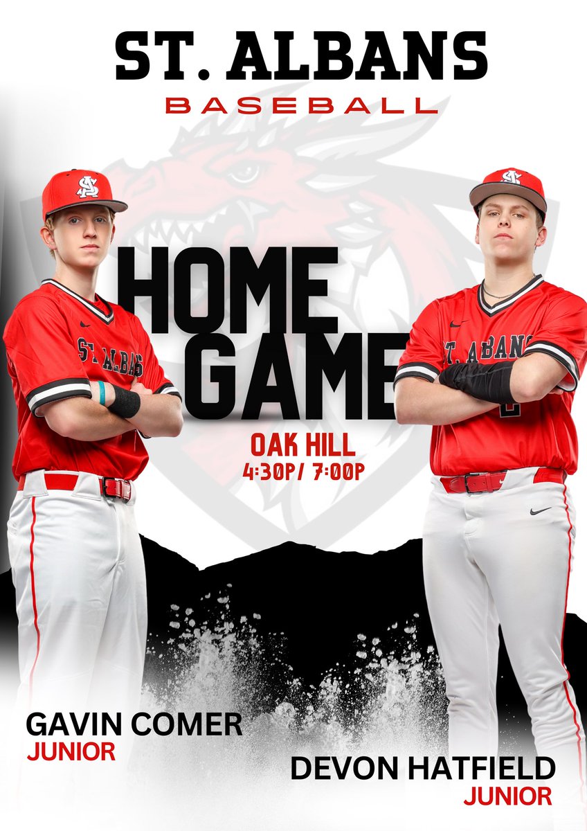 Red Dragons Baseball St. Albans (@sa_hs_baseball) on Twitter photo 