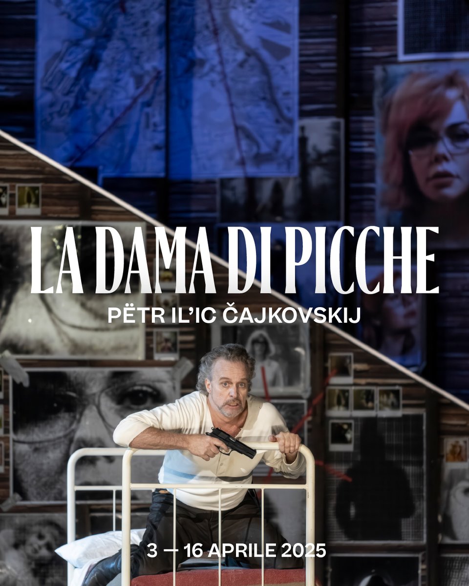 Dal 3 al 16 aprile non perdere il capolavoro di Čajkovskij, La dama di picche. La sua misteriosa e burrascosa storia sta per salire sul palco del Teatro Regio.

#LaDamaDiPicche #TeatroRegioTorino #LaMeglioGioventù #Stagione20242025 #Opera #Ballet #Theatre #Torino