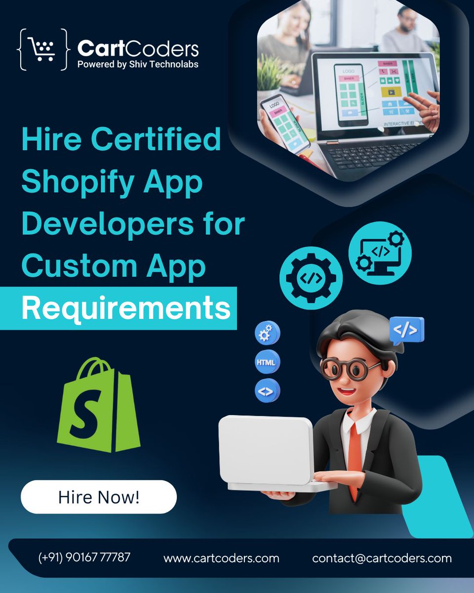 CartCoders's tweet image. ๐๏ธ Hire certified Shopify developers to build high-performance apps tailored to your business needs.
๐cartcoders.com/hire-shopify-aโฆ
#ShopifyExperts #ShopifyAppDevelopment #HireDevelopers #CustomApps #ShopifyDevelopers #ShopifyStore #knightcoders #cartcoders